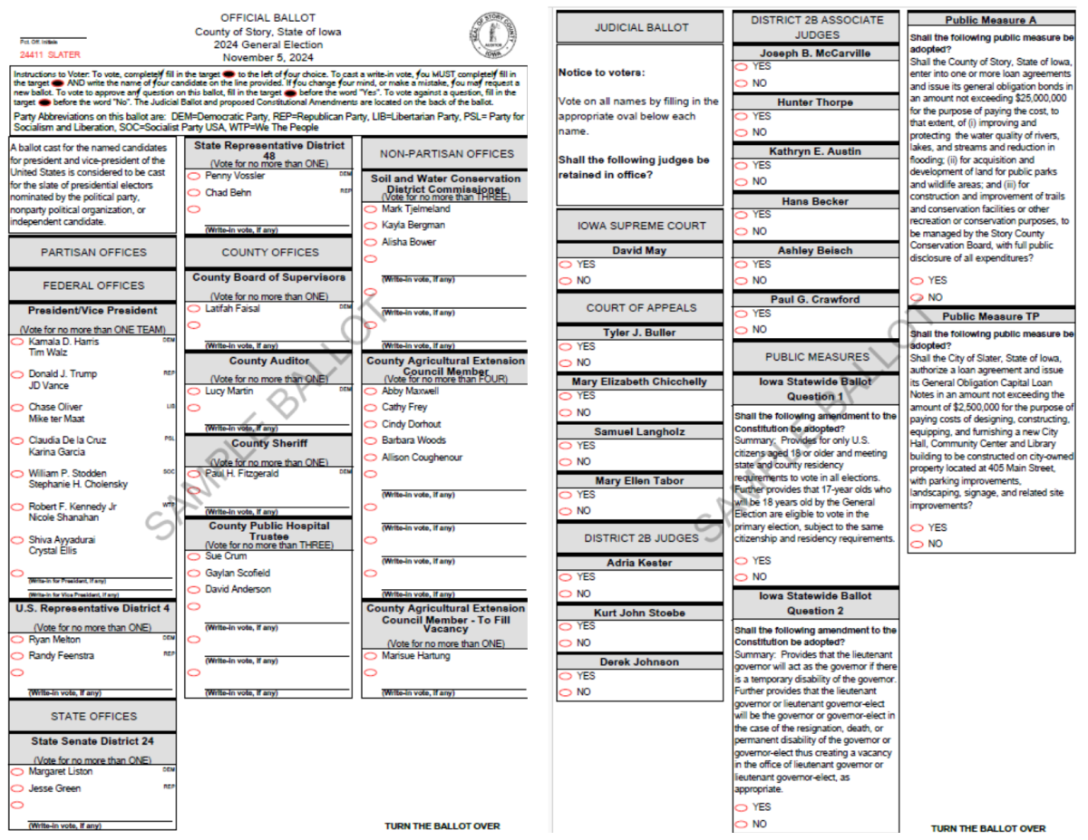 2024 Sample Ballot