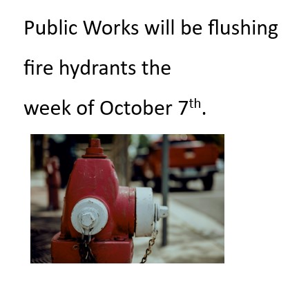 Fire Hydrant Flushing