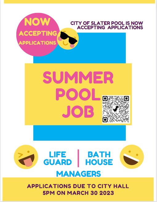 Pool Job Flyer